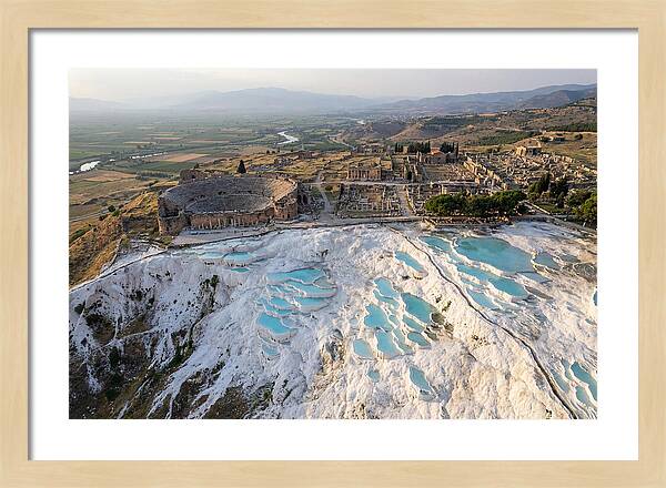 Pamukkale And Hierapolis From Above