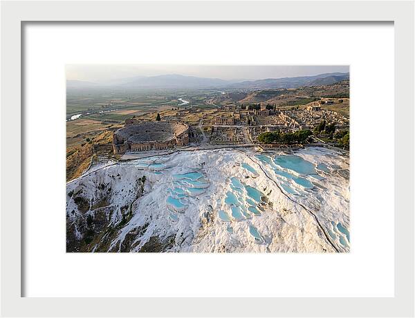 Pamukkale And Hierapolis From Above