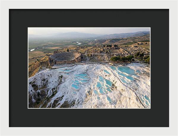 Pamukkale And Hierapolis From Above