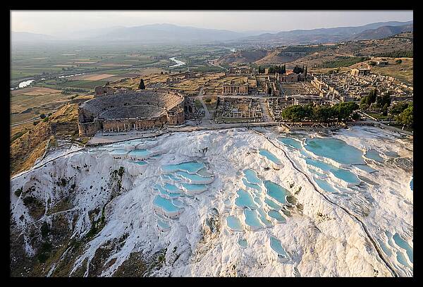 Pamukkale And Hierapolis From Above