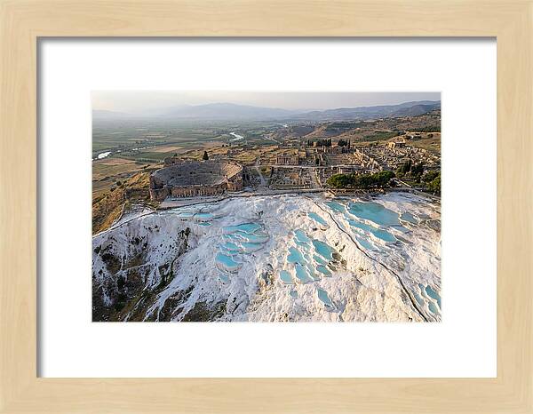 Pamukkale And Hierapolis From Above