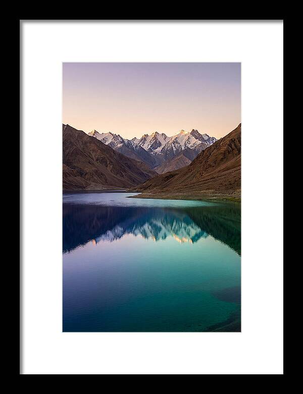 Pangong Tso Lake At Dawn