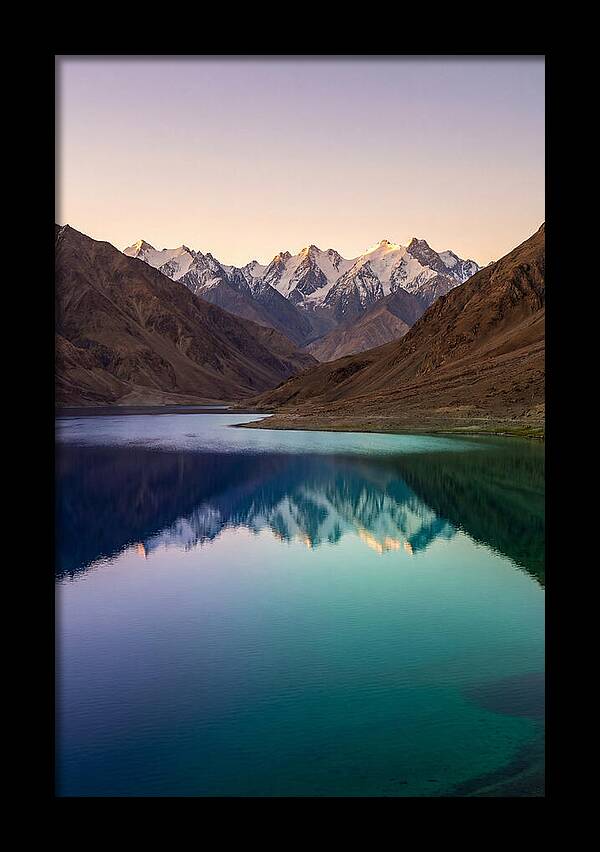 Pangong Tso Lake At Dawn