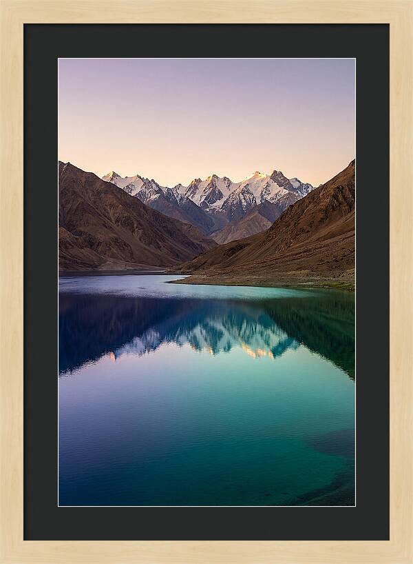 Pangong Tso Lake At Dawn