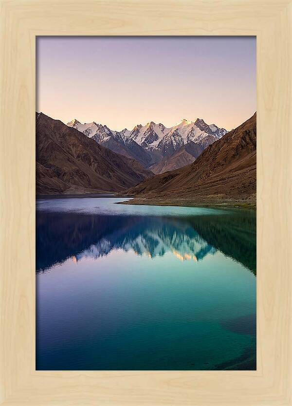 Pangong Tso Lake At Dawn