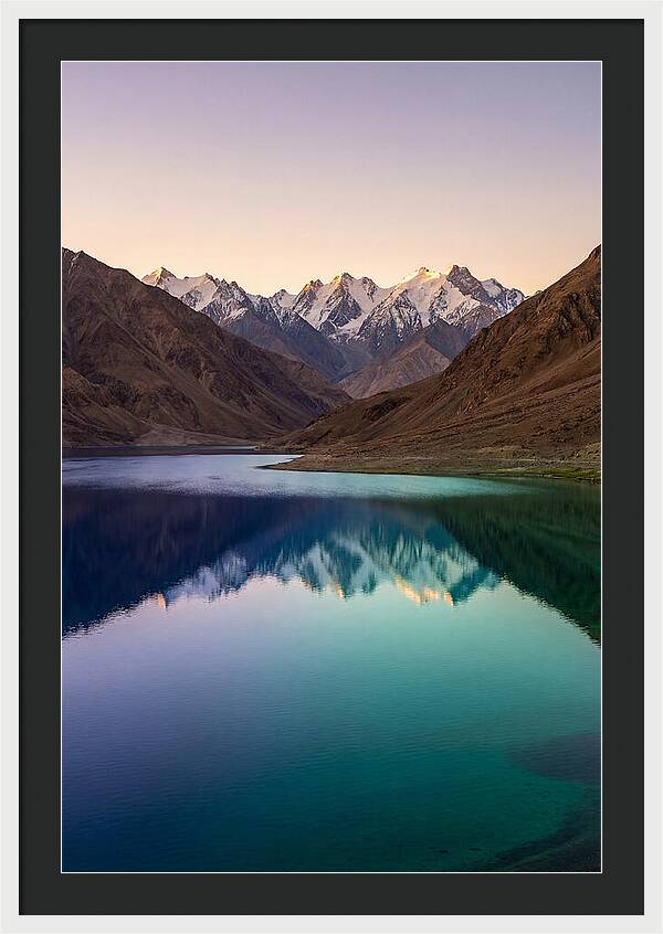 Pangong Tso Lake At Dawn