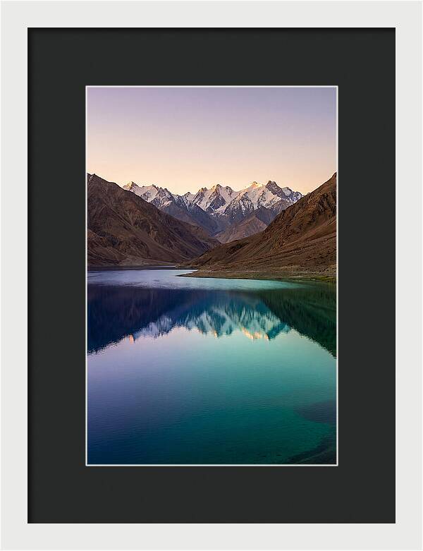 Pangong Tso Lake At Dawn