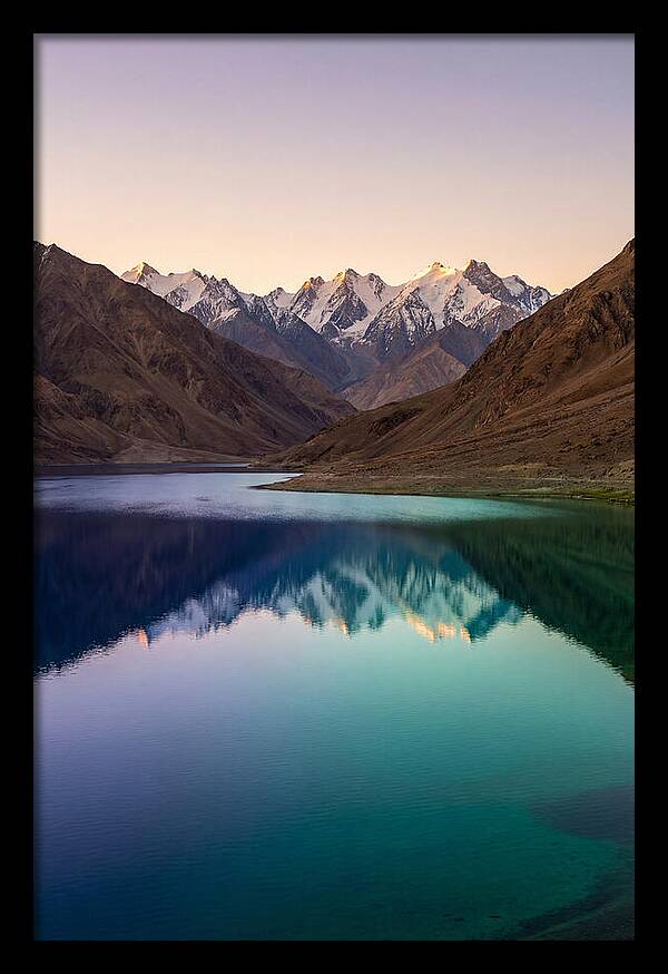 Pangong Tso Lake At Dawn