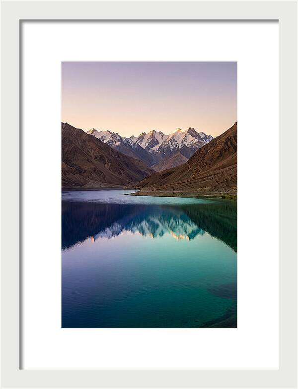 Pangong Tso Lake At Dawn