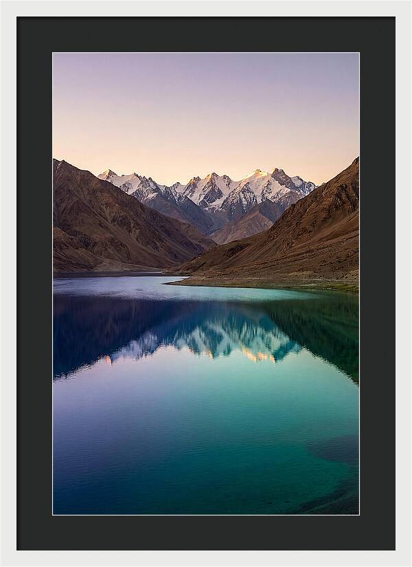 Pangong Tso Lake At Dawn
