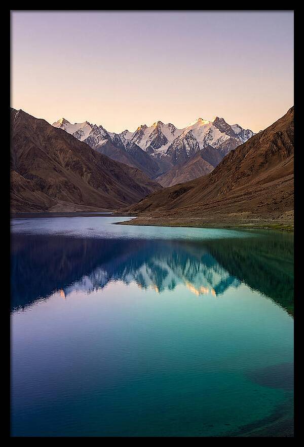 Pangong Tso Lake At Dawn