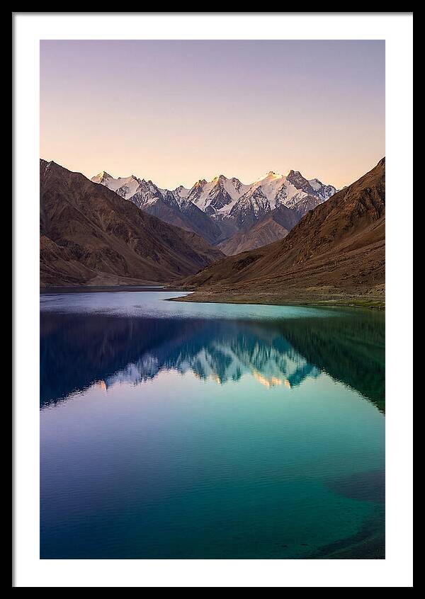 Pangong Tso Lake At Dawn