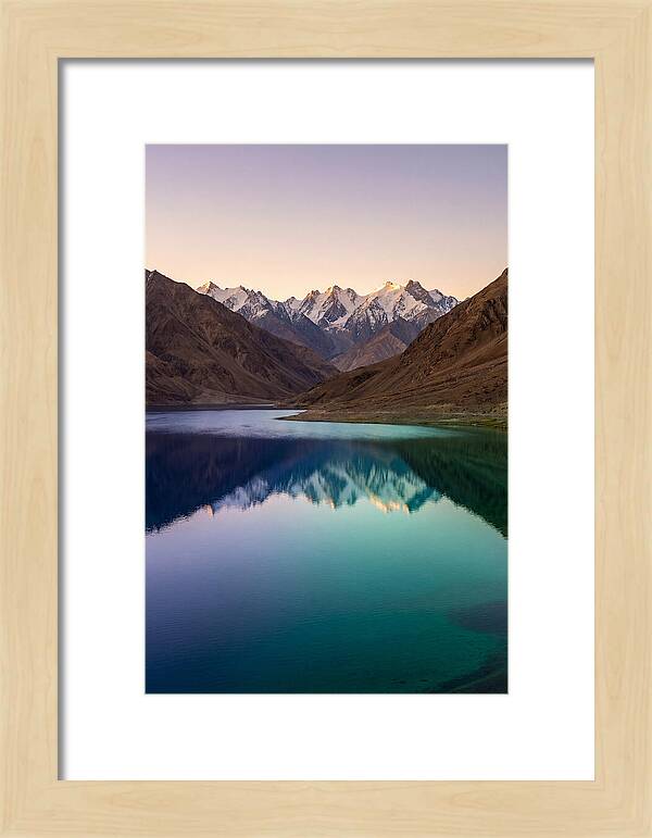 Pangong Tso Lake At Dawn