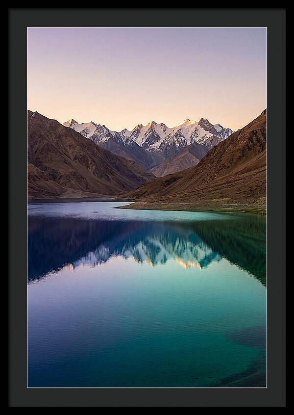 Pangong Tso Lake At Dawn