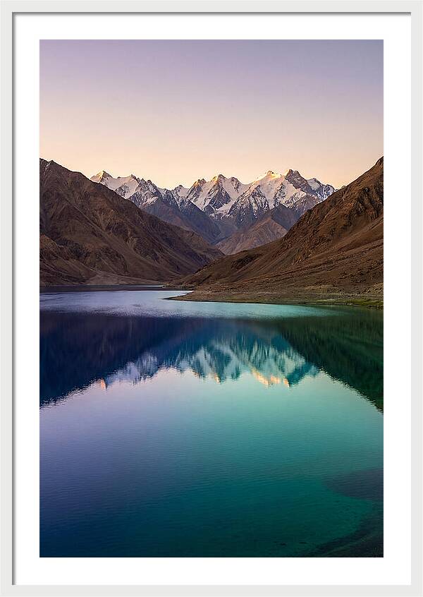 Pangong Tso Lake At Dawn