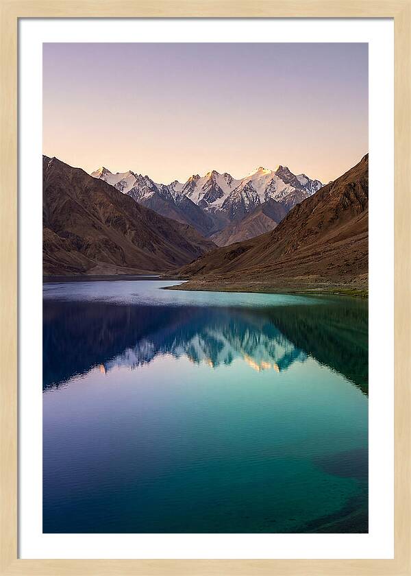 Pangong Tso Lake At Dawn