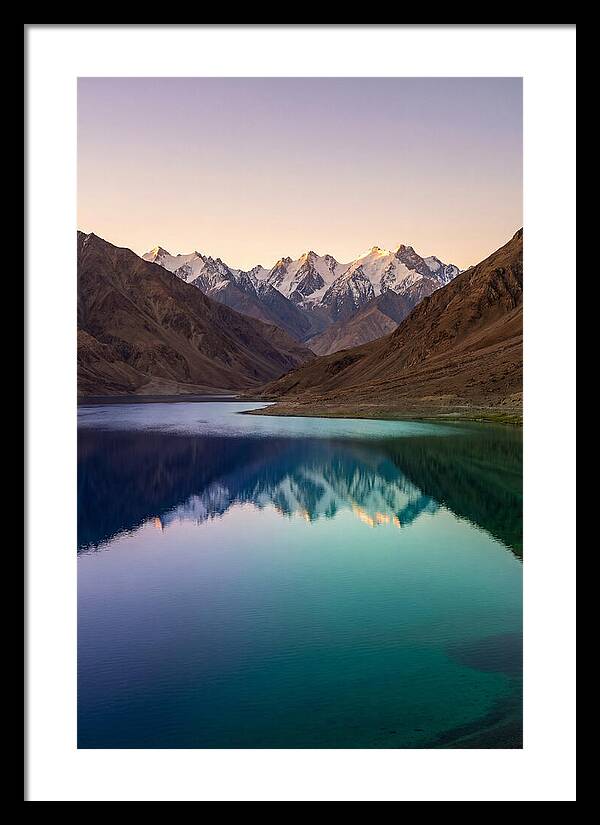 Pangong Tso Lake At Dawn