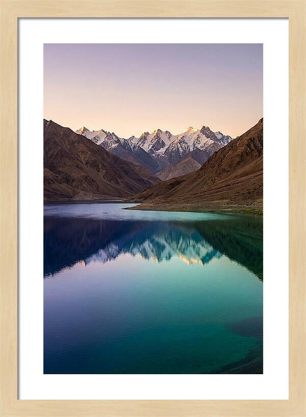 Pangong Tso Lake At Dawn