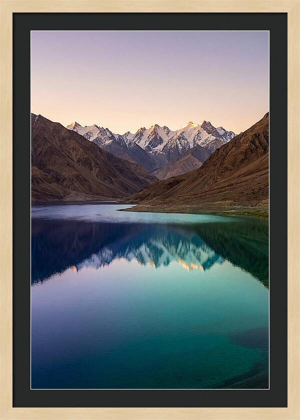 Pangong Tso Lake At Dawn
