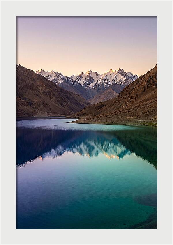 Pangong Tso Lake At Dawn