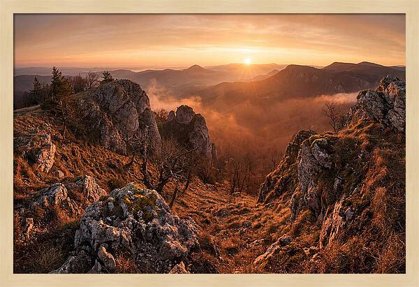 Panoramic Summit Sunrise