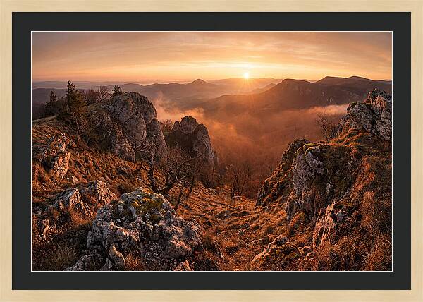 Panoramic Summit Sunrise