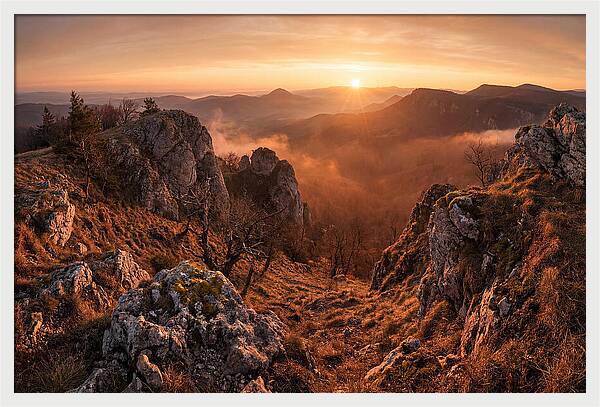 Panoramic Summit Sunrise