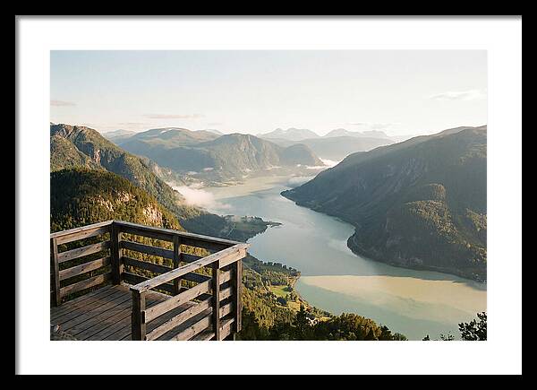 Panoramic View Of Preikestolen Fjord