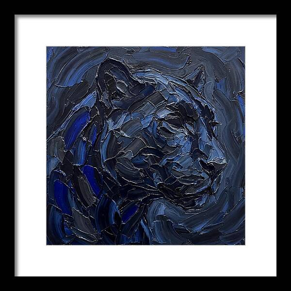 Panther In Shades Of Blue