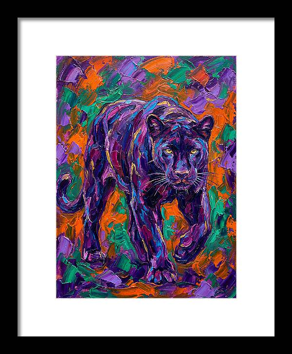 Panther In Vibrant Colors