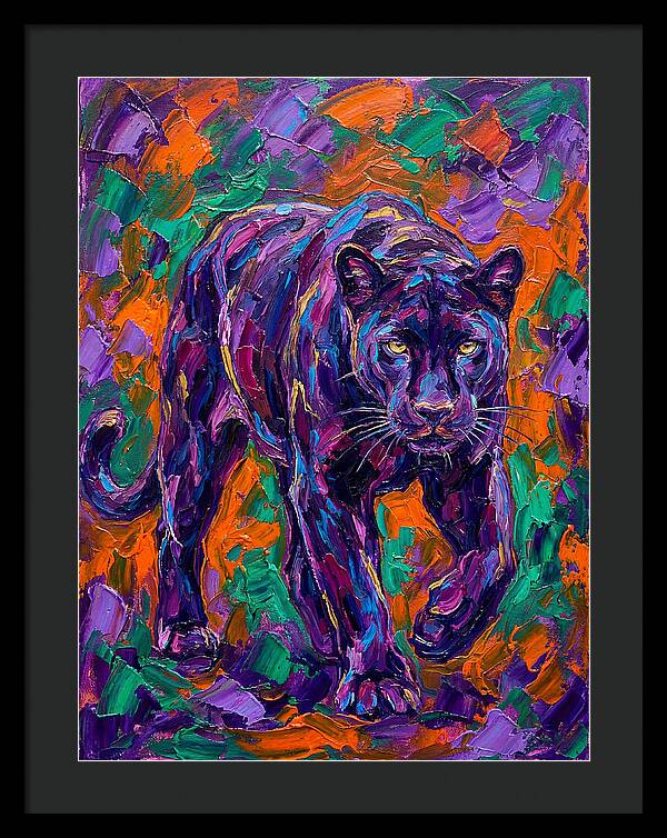 Panther In Vibrant Colors