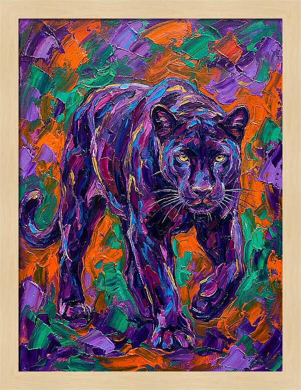 Panther In Vibrant Colors