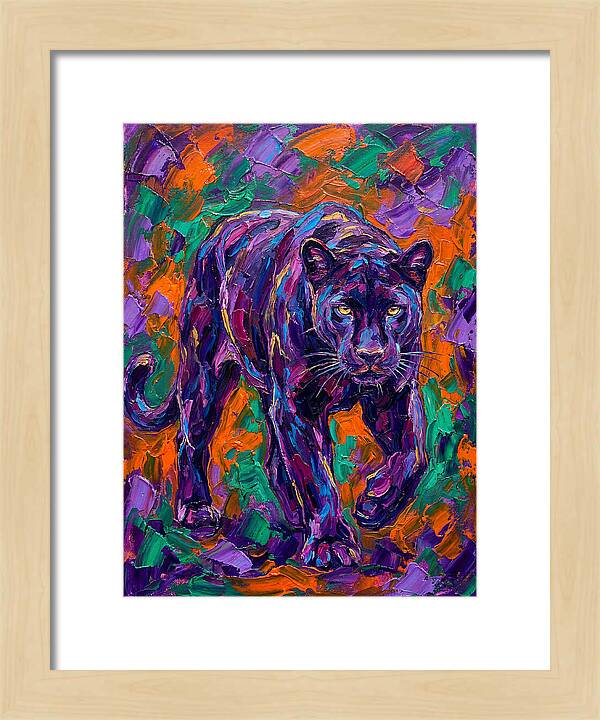 Panther In Vibrant Colors