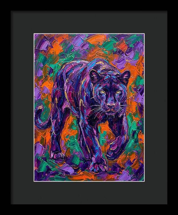 Panther In Vibrant Colors