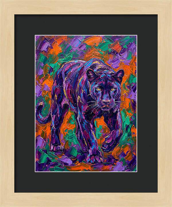 Panther In Vibrant Colors