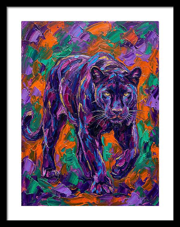 Panther In Vibrant Colors