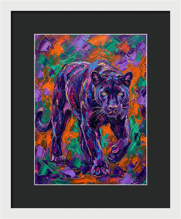 Panther In Vibrant Colors