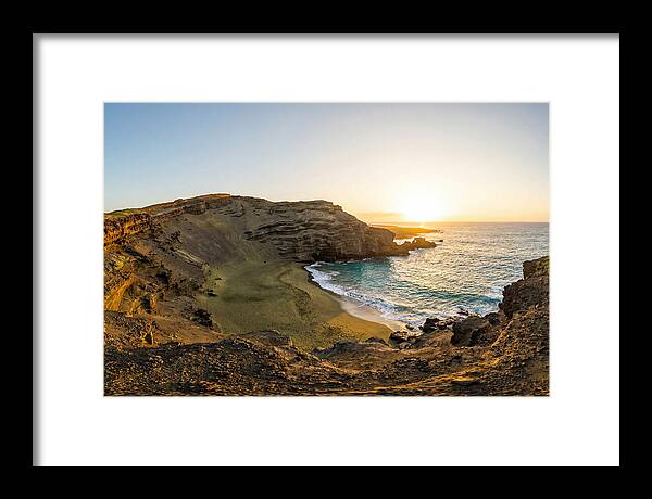 Papakolea Beach Sunset