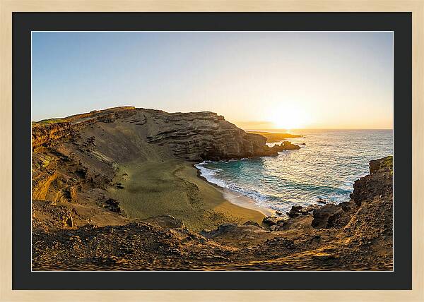 Papakolea Beach Sunset