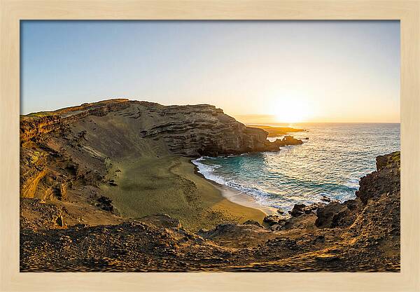 Papakolea Beach Sunset