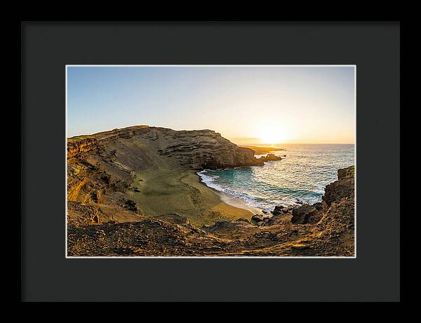 Papakolea Beach Sunset