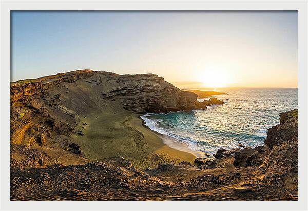 Papakolea Beach Sunset