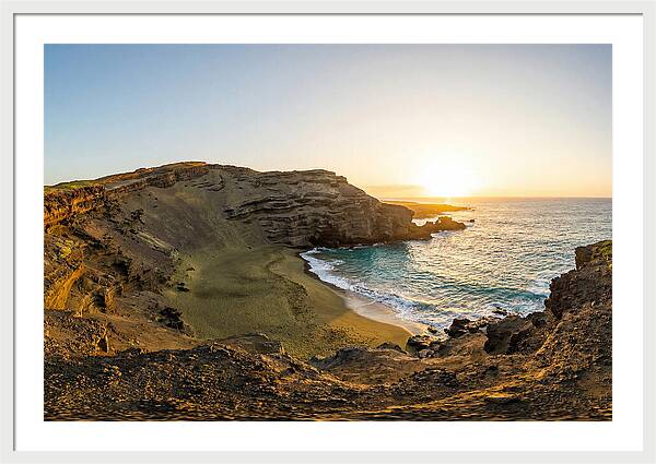 Papakolea Beach Sunset