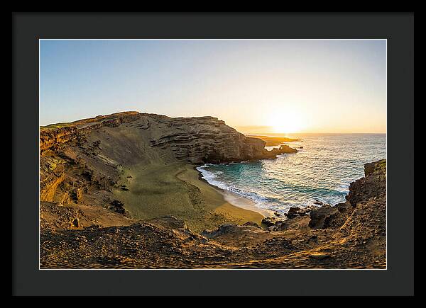 Papakolea Beach Sunset