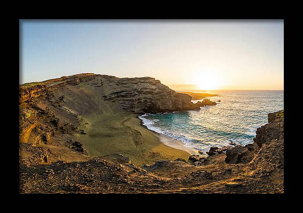 Papakolea Beach Sunset