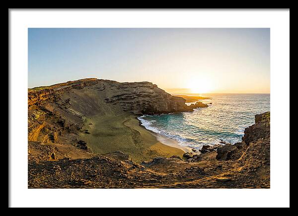 Papakolea Beach Sunset