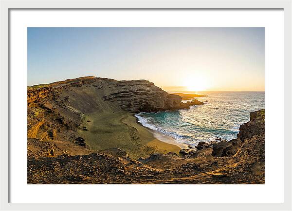 Papakolea Beach Sunset