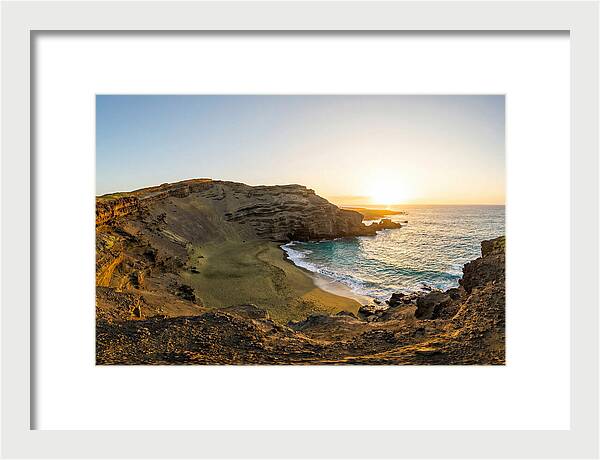 Papakolea Beach Sunset