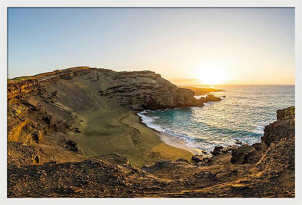 Papakolea Beach Sunset