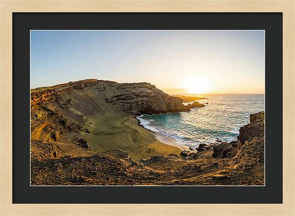 Papakolea Beach Sunset
